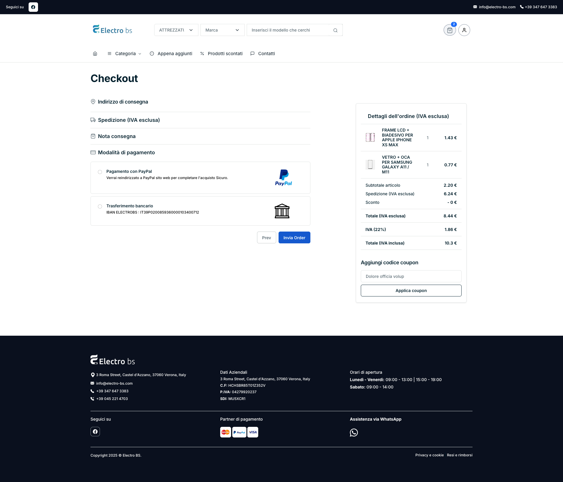 Multi-step Checkout Process