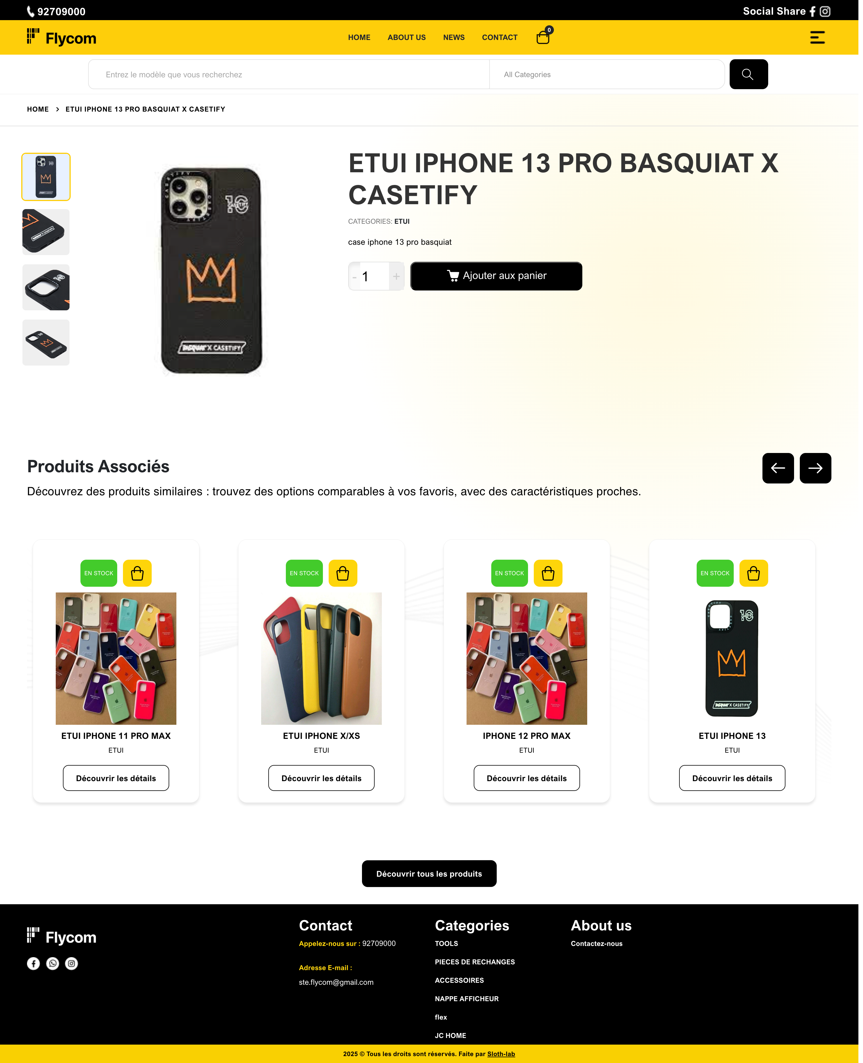 Product Details with Multi-Region Pricing